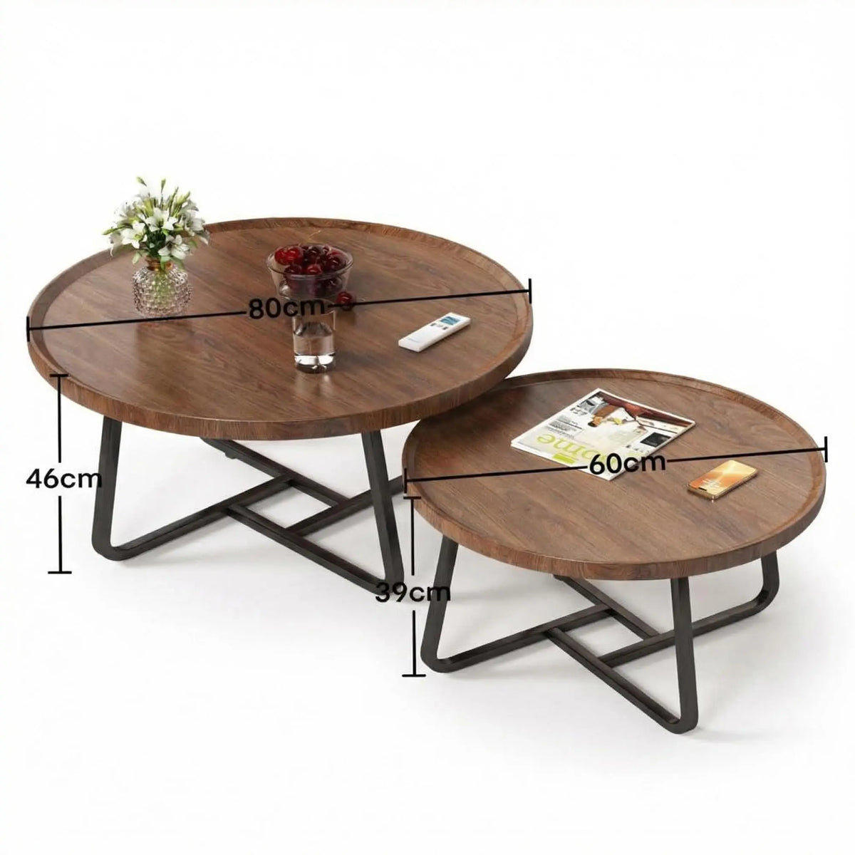Table basse Adèle, zoom sur l'effet marbre