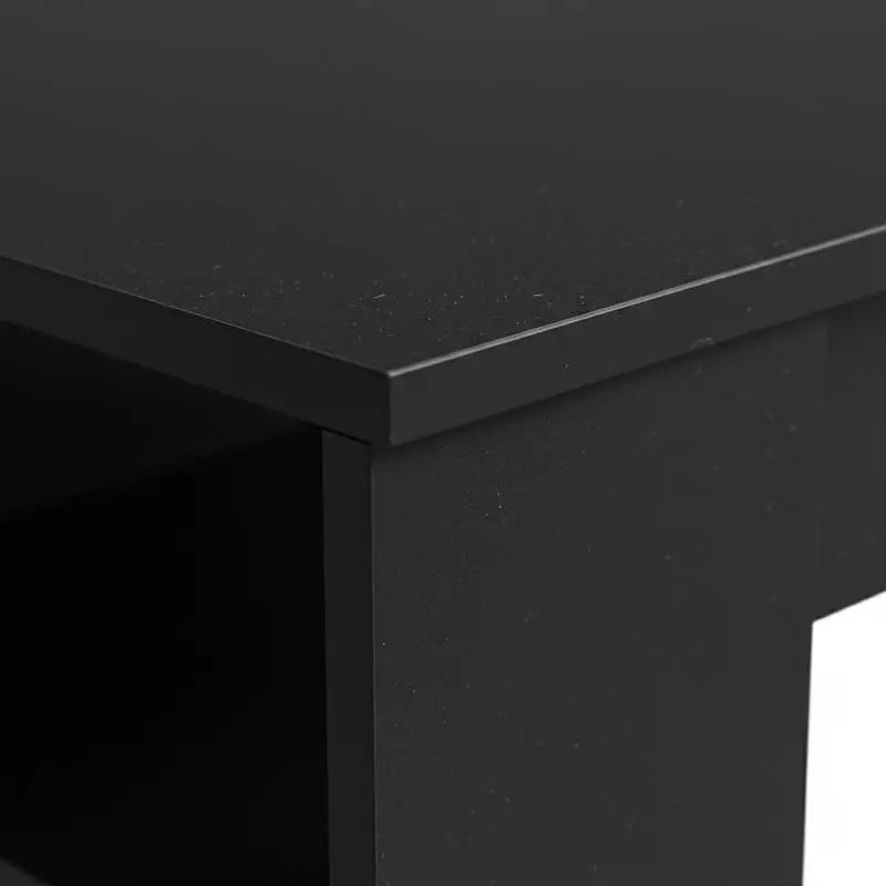 Table basse Jeanne rectangulaire noire, vue 3