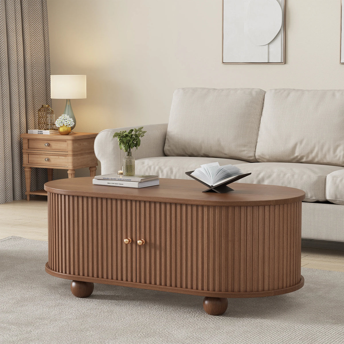Table basse Inès dans un salon