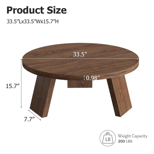 Table basse Léa, vue de dessus