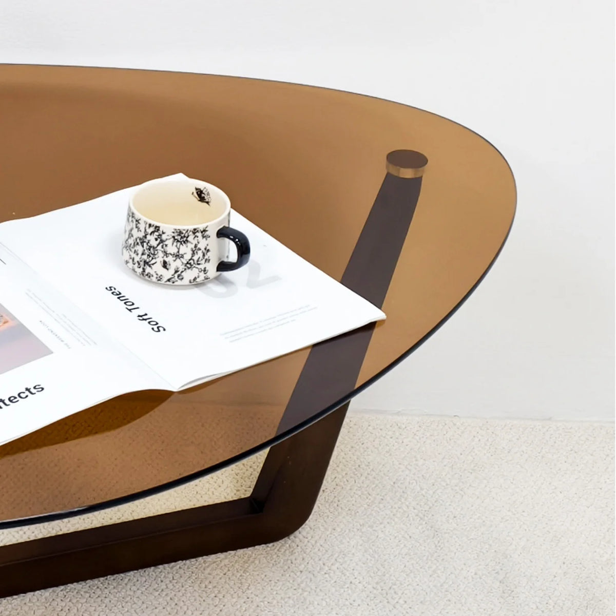 Table basse Colette, dimensions et gabarit